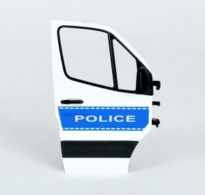 -BRUDER 43684 DVEŘE PRAVÉ PRO 2683 - BÍLÉ NÁHRADNÍ DÍL - DOPLNĚK