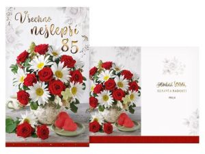 Přání k narozeninám 85 M11-558 H