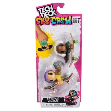 TECH DECK SK8 Crew Fingerboard s figurkou dvojbalení, mix
