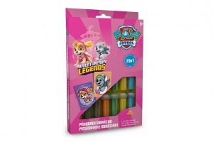 Pískování obrázků 2v1 Skye a Everest pink