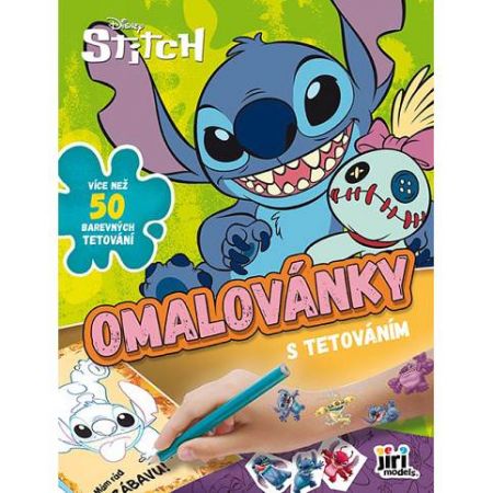 Omalovánka s tetováním Lilo &amp; Stitch