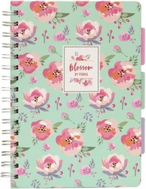 Blok PUKKA A5 8653-B spir. 180str.linka s rozdruž.