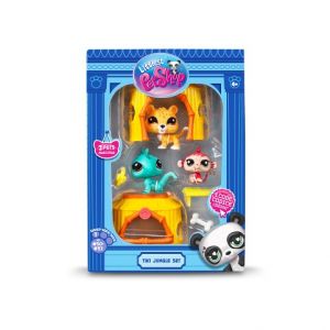 Littlest Pet Shop 3 figurky Džungle
