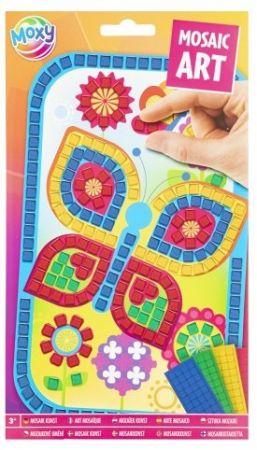 Kreativní set mozaika podle barev metalická A5 Motýl