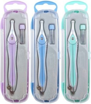 Kružítko Tempus v krabičce - mix pastel.barev - 385