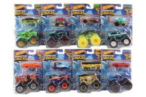 Hot Wheels Monster Trucks 1:64 s angličákem GRH81