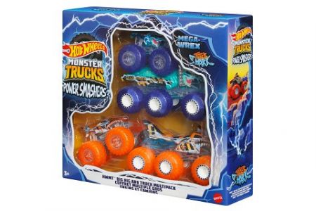 Hot Wheels Monster trucks power smashers tahač a truck HYJ29