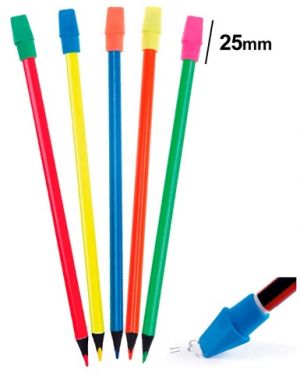 Nástavec pryž na tužku 25ks BK PG136