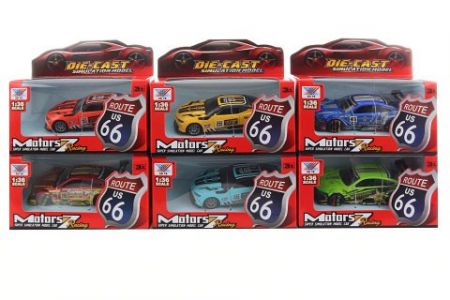 Auto kov sportovní zpětný chod