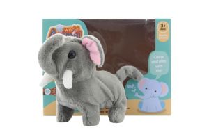 Slon chodící na baterie