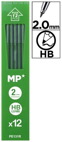 Tuhy do versatilky HB 2mm 12ks PE131R