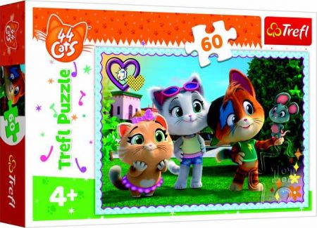 Trefl Puzzle 60 - Hry s přáteli
