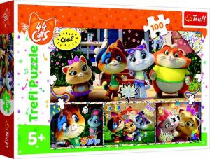 Trefl Puzzle 100 - Tým skvělých přátel