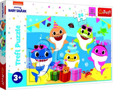 Trefl Puzzle 24 Maxi - Šťastný žralok