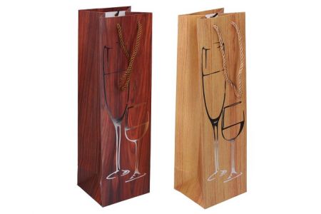 Dárková taška na láhev M 11x36x10 cm Celorok