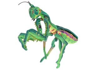 Kudlanka nábožná plyšová 42cm stojící 0m+ v sáčku