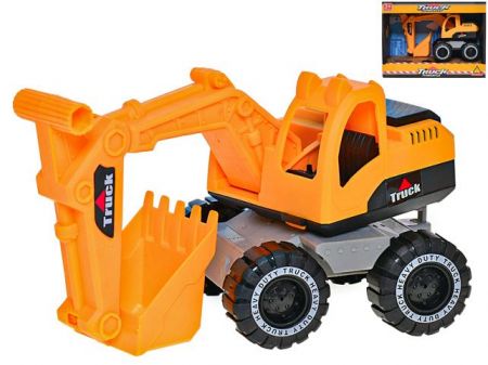 Bagr s rypadlem 16,5cm volný chod v krabičce