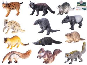 Zvířátka lesní 13-16cm 12druhů