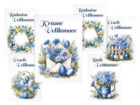 Pohlednice velikonoce 129 C výsek