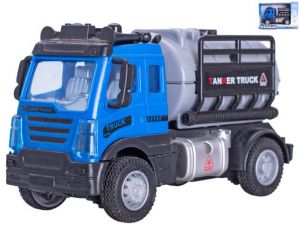 Auto nákladní 12cm zpětný chod s cisternou v krabičce