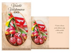Přání Velikonoční malé N02-096 Z