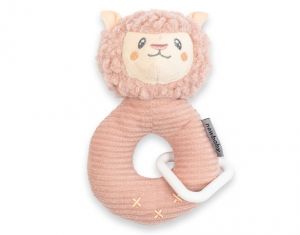 Chrastítko plyš New Baby Lama 15cm