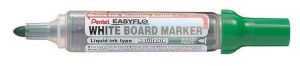 Popisovač na bílou tabuli "Easyflo", zelená, 6 mm, kuželový hrot, PENTEL MW50M-D