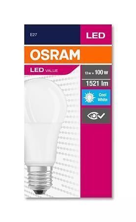 LED žárovka "Value", E27, globe, A60, 13W, 1521lm, 4000K (HF), OSRAM 4052899973428
