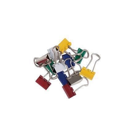 Klip na dokumenty "214", mix barev, 13 mm, 12 ks / balení, MAUL 2141399
