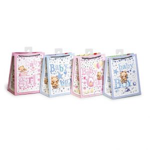 ARGUS Dárková papírová taška (20x24cm) mix. 10ks s háčkem 07459002h