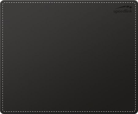 Podložka pod myš "Notary Soft Touch", černá, koženková, pevná, SPEEDLINK SL-6243-LBK