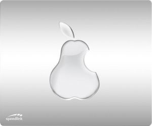 Podložka pod myš "Silk", hruška, textilní potah, SPEEDLINK SL-6242-F01