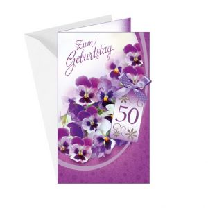 ARGUS Přání k narozeninám 50 DE 15-6273n50