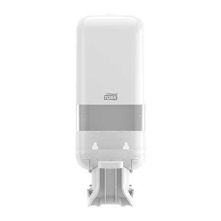 Zásobník na mýdla a dezinfekční prostředky s loketní pákou, bílá, systém S4, TORK 564100