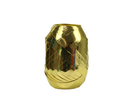 Stuha vázací 20m metal zlatá LUMA