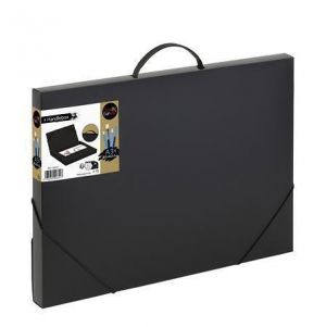 Desky s gumičkou "Creativ Gallery", černá, 30 mm, A3, PP, VIQUEL 092621-05