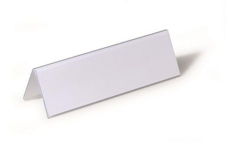 Jmenovka na stůl, 61 /122 x 210 mm, DURABLE 805219