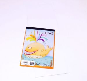 Skicák A5 lepený 20 listů ( SKI A5 20)