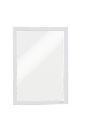 Prezentační rám &quot;DURAFRAME&quot;, bílá, A4, samolepicí, DURABLE 487202