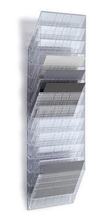 Stojan na katalogy "FLEXIBOXX", transparentní, nástěnný, horizontální, A4, DURABLE 1709781