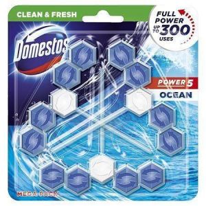 WC blok &quot;Power 5&quot;, oceán, 3x 50 g, DOMESTOS 68595768
