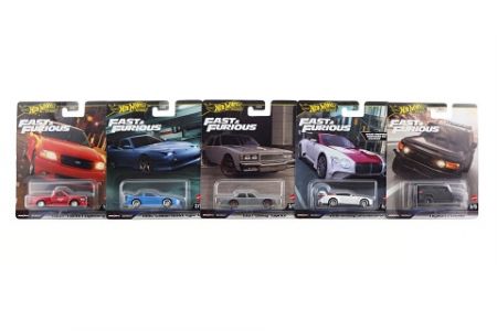 Hot Wheels Prémiový angličák - Rychle a zběsile HNW46