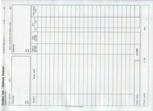 Doklad dodací list A4-daň.propis., /PT150/