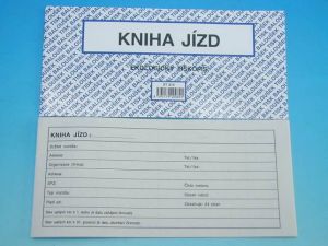 Kniha jízd 1/3 A4 - firem.+souk.vo, 24 str. /ET315/