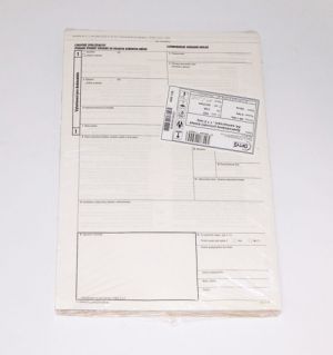 Zjednodušený průvodní doklad A4, samopropis., 1+2 listy ( 1392 )