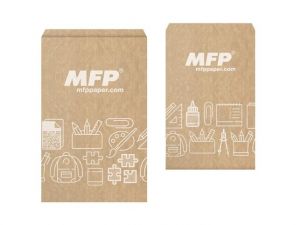 Sáček papír 17x28cm s logem MFP