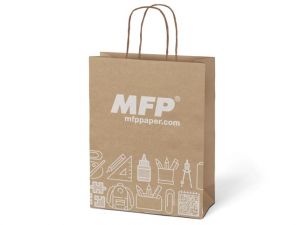 Taška papír 22x10x28cm s logem MFP