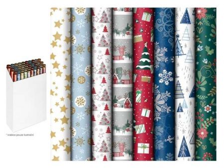 Balicí papír vánoční role 200x70 mix č.10