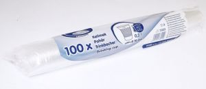 Kelímek 0,2l transparent. PP (100ks) /73222/