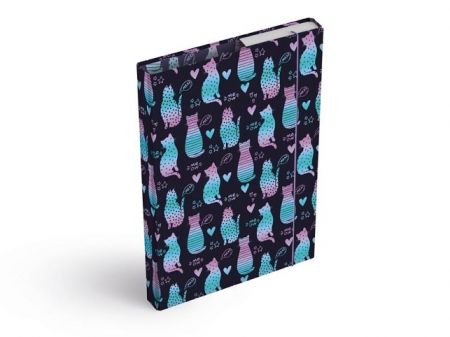 Desky na sešity MFP box A4 Kočky